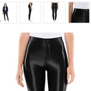 Used- American Apparel Disco Pant in black